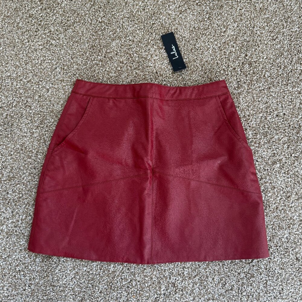 Gorgeous Red Mini Skirt LULU'S